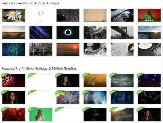 四个最好的国外视频素材网站推荐-无版权免注册可商用视频素材免费下教程大全